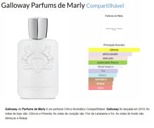 Carregar imagem no visualizador da galeria, Decant do Perfume Galloway de Marly + 1 Brinde Grátis COD.98608