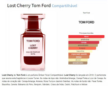 Carregar imagem no visualizador da galeria, Decant do Perfume Tom Ford Lost Cherry + 1 Brinde Grátis COD.96398