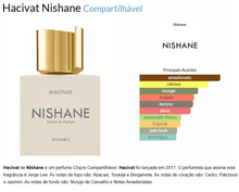 Carregar imagem no visualizador da galeria, Decant do Perfume Nishane Hacivat + 1 Brinde Grátis COD.96600