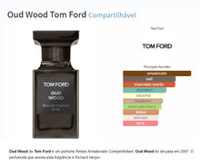 Carregar imagem no visualizador da galeria, Decant do Perfume Tom Ford Oud Wood + 1 Brinde Grátis COD.96325