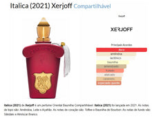 Carregar imagem no visualizador da galeria, Decant do Perfume Xerjoff Italica (2021) + 1 Brinde Grátis COD.98202