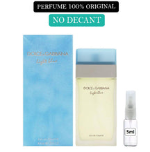 Carregar imagem no visualizador da galeria, Decant do Perfume D&G Light Blue + 1 Brinde Grátis COD.98200