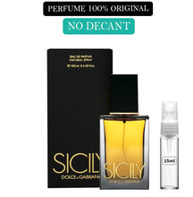 Carregar imagem no visualizador da galeria, Decant do Perfume D&G Sicily + 1 Brinde Grátis COD.98201
