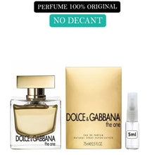 Carregar imagem no visualizador da galeria, Decant do Perfume D&G The One + 1 Brinde Grátis COD.98202