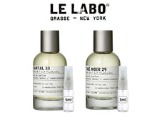 Carregar imagem no visualizador da galeria, kit 2 Decants : Decant do Perfume Le Labo The Noir 29 + Santal 33 + 1 Brinde Grátis COD.45223