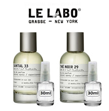 Carregar imagem no visualizador da galeria, kit 2 Decants : Decant do Perfume Le Labo The Noir 29 + Santal 33 + 1 Brinde Grátis COD.45223