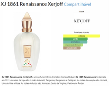 Carregar imagem no visualizador da galeria, Decant do Perfume Xerjoff XJ 1861 Renaissance + 1 Brinde Grátis COD.96598