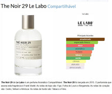 Carregar imagem no visualizador da galeria, kit 2 Decants : Decant do Perfume Le Labo The Noir 29 + Santal 33 + 1 Brinde Grátis COD.45223