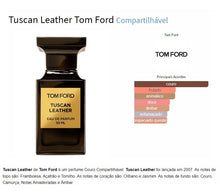 Carregar imagem no visualizador da galeria, Decant do Perfume Tom Tuscan Leather + 1 Brinde Grátis COD.96354