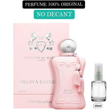 Carregar imagem no visualizador da galeria, Decant do Perfume Delina Exclusif de Marly + 1 Brinde Grátis COD.9494