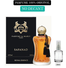 Carregar imagem no visualizador da galeria, Decant do Perfume Safanad de Marly + 1 Brinde Grátis COD.96952