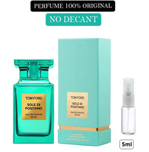 Carregar imagem no visualizador da galeria, Decant do Perfume Tom Ford Sole di Positano + 1 Brinde Grátis COD.96458