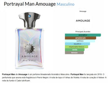Carregar imagem no visualizador da galeria, Decant do Perfume Amouage Portrayal 1 Brinde Grátis COD.60521
