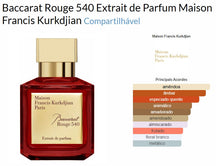 Carregar imagem no visualizador da galeria, Decant do Perfume Maison Francis Kurkdjian Paris Baccarat Rouge 540 + 1 Brinde Grátis COD.96601
