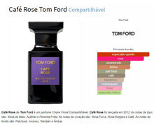 Carregar imagem no visualizador da galeria, Decant do perfume Tom Ford Café Rose + 1 Brinde Grátis COD.96321
