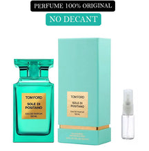 Carregar imagem no visualizador da galeria, Decant do Perfume Tom Ford Sole di Positano + 1 Brinde Grátis COD.96458
