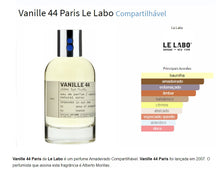 Carregar imagem no visualizador da galeria, kit 3 Decants do Perfume Le Labo  The Noir 29 + Santal 33 + Vanille 44  + 1 Brinde Gratis cod.45224

