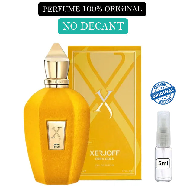 Decant do Perfume Xerjoff Erba Gold + 1 Brinde Grátis COD.965778