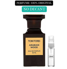 Carregar imagem no visualizador da galeria, Decant do Perfume Tom Ford Arabian Wood + 1 Brinde Grátis COD.96602

