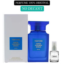 Carregar imagem no visualizador da galeria, Decant do Perfume Tom Ford Costa Azzurra Acqua  + 1 Brinde Grátis COD.96601
