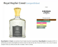 Carregar imagem no visualizador da galeria, Decant do Perfume Creed Royal Mayfair + 1 Brinde Grátis COD.45787
