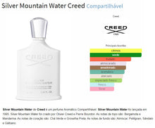 Carregar imagem no visualizador da galeria, Decant do Perfume Creed Silver Mountain Water + 1 Brinde Grátis COD.78131
