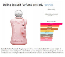 Carregar imagem no visualizador da galeria, Decant do Perfume Delina Exclusif de Marly + 1 Brinde Grátis COD.9494
