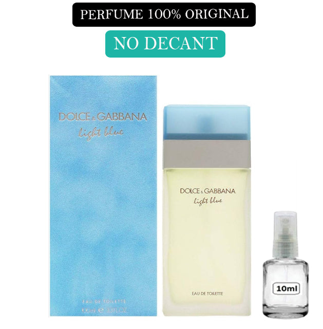 Decant do Perfume D&G Light Blue + 1 Brinde Grátis COD.98200