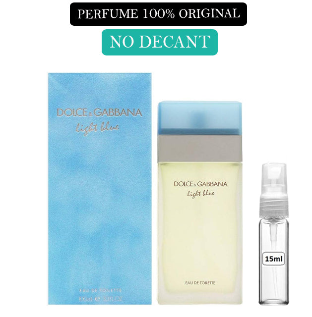 Decant do Perfume D&G Light Blue + 1 Brinde Grátis COD.98200