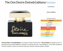 Carregar imagem no visualizador da galeria, Decant do Perfume D&amp;G The One Desire + 1 Brinde Grátis COD.98203
