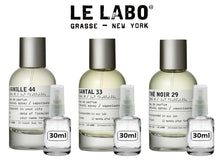Carregar imagem no visualizador da galeria, kit 3 Decants do Perfume Le Labo  The Noir 29 + Santal 33 + Vanille 44  + 1 Brinde Gratis cod.45224
