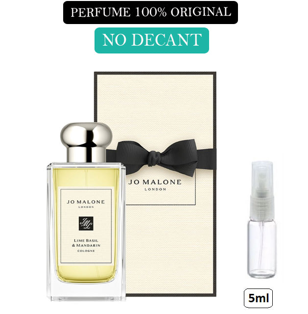 Decant do Perfume Jo Malone Lime Basil & Mandarin + 1 Brinde Grátis COD.45789