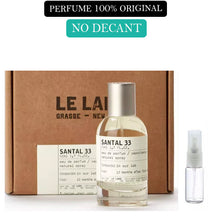 Carregar imagem no visualizador da galeria, Decant do Perfume Le Labo Santal 33 + 1 Brinde Grátis COD.45854
