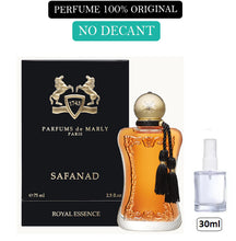 Carregar imagem no visualizador da galeria, Decant do Perfume Safanad de Marly + 1 Brinde Grátis COD.96952
