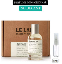 Carregar imagem no visualizador da galeria, Decant do Perfume Le Labo Santal 33 + 1 Brinde Grátis COD.45854
